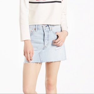 Levi’s Deconstructed Skirt